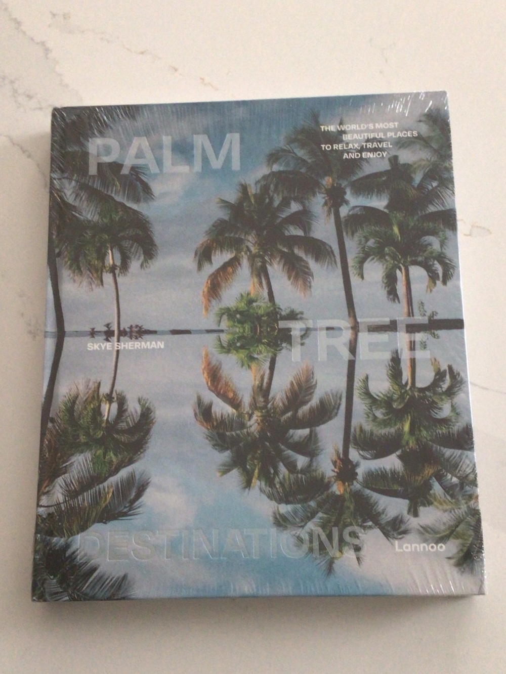 NWT Palm Tree Destinations Coffee Table Book - fully wrapped in original plastic